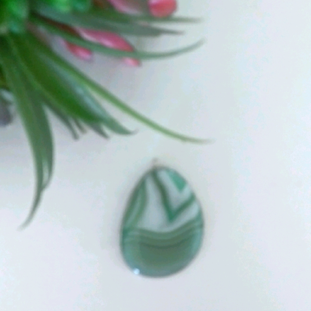 Green Stone Pendent
